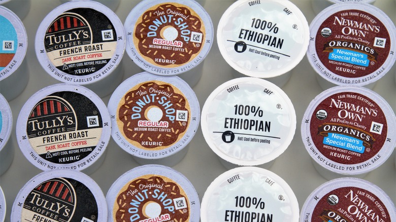 Different flavored k-cups