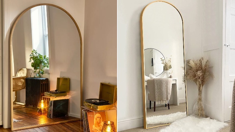 Arched mirrors