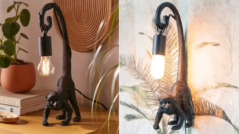 Monkey lamp