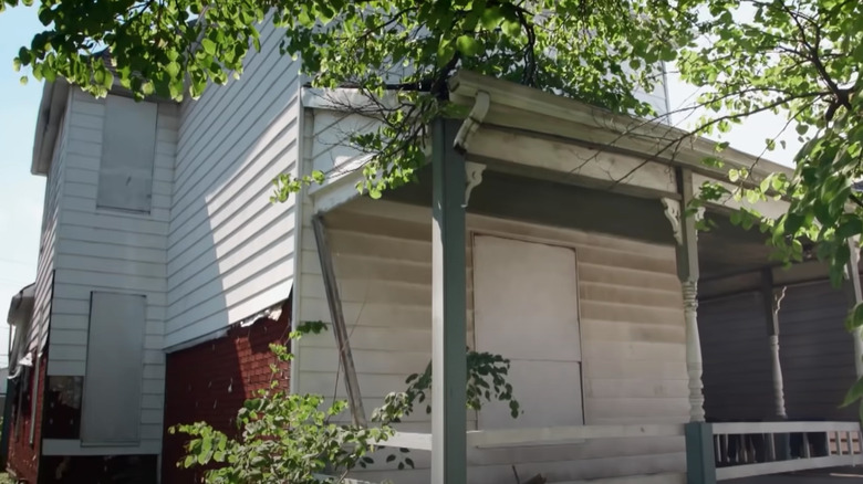 Good Bones firee damaged home