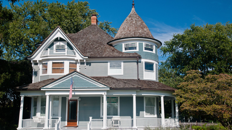 Exterior of Victorian home