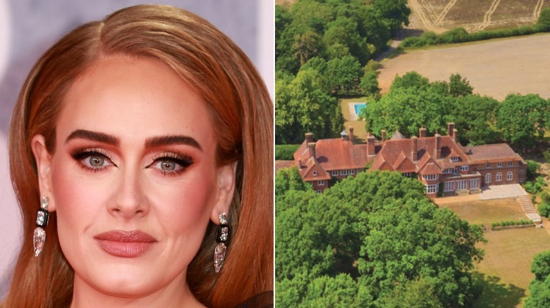 Adele's Sussex English mansion