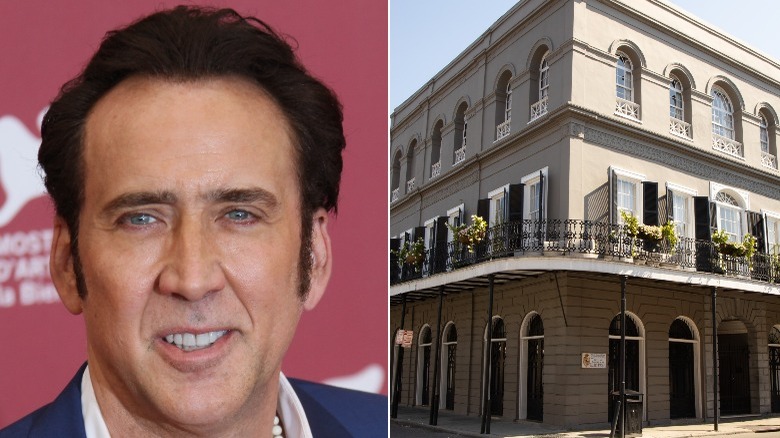 Nicolas Cage; LaLaurie Mansion