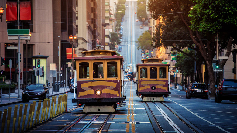 San Francisco cable cars