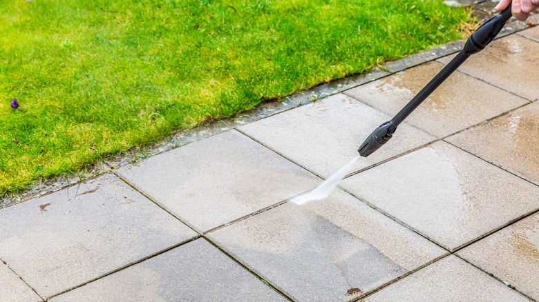 pressure washer patio