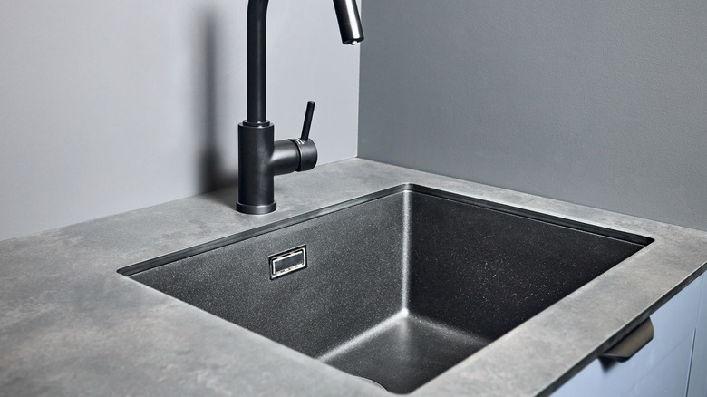 undermount granite composite kitchen sink