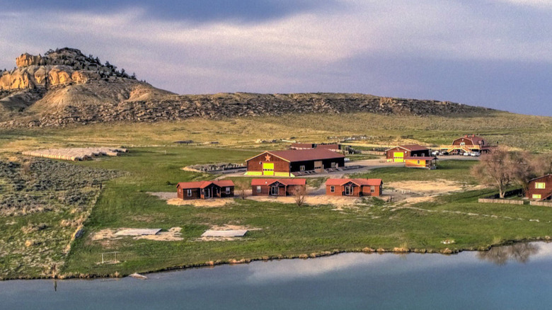 Kanye West's Wyoming ranch