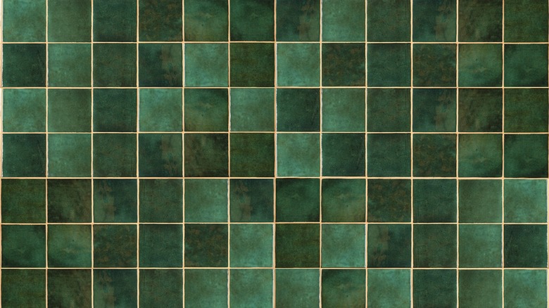 Green tile