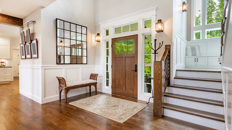 front entryway in home