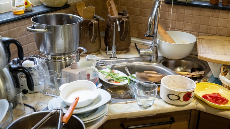 super dirty countertop