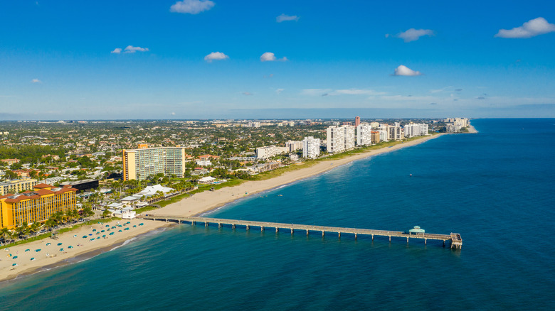 View of Deerfield Beach Florida