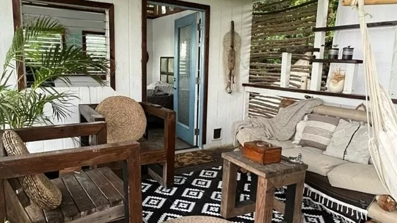 Living area in Hawaiian home