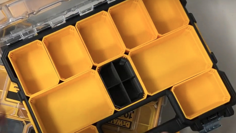 DeWalt storage organizer cups