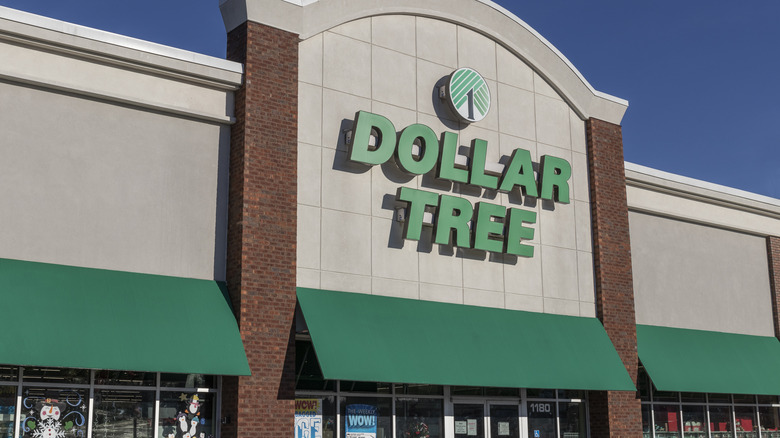 exterior of Dollar Tree store