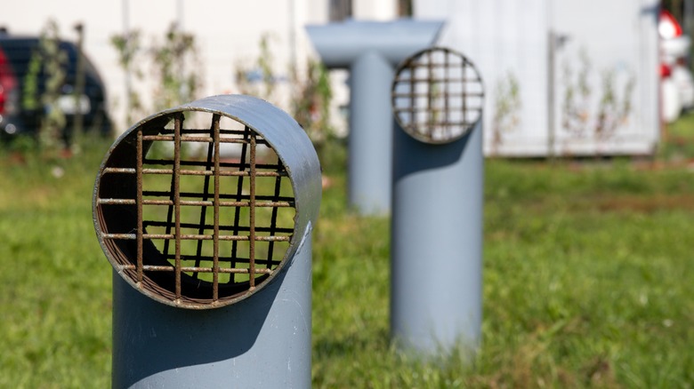 Ventilation stacks