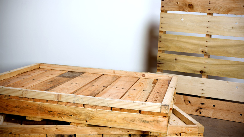 wood pallets