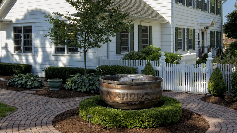 copper fountain