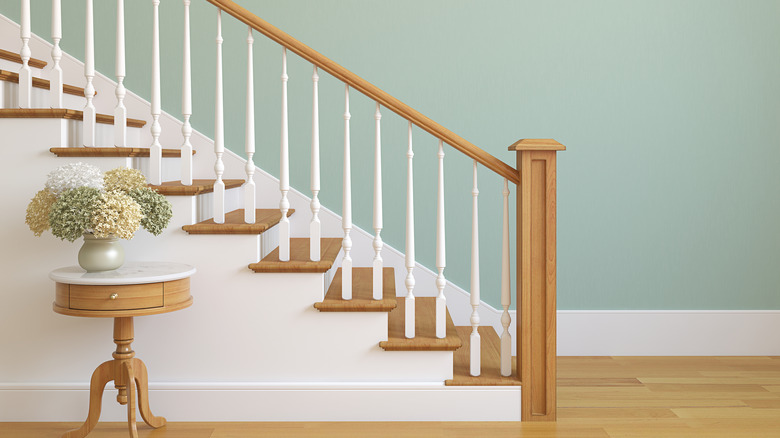 staircase in house