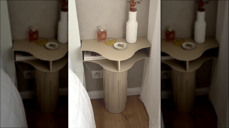 IKEA KNUFF side table hack 