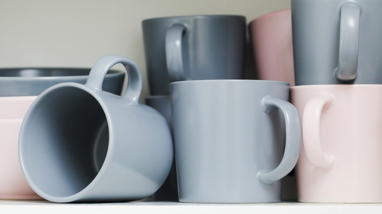 Pastel coffee mugs 