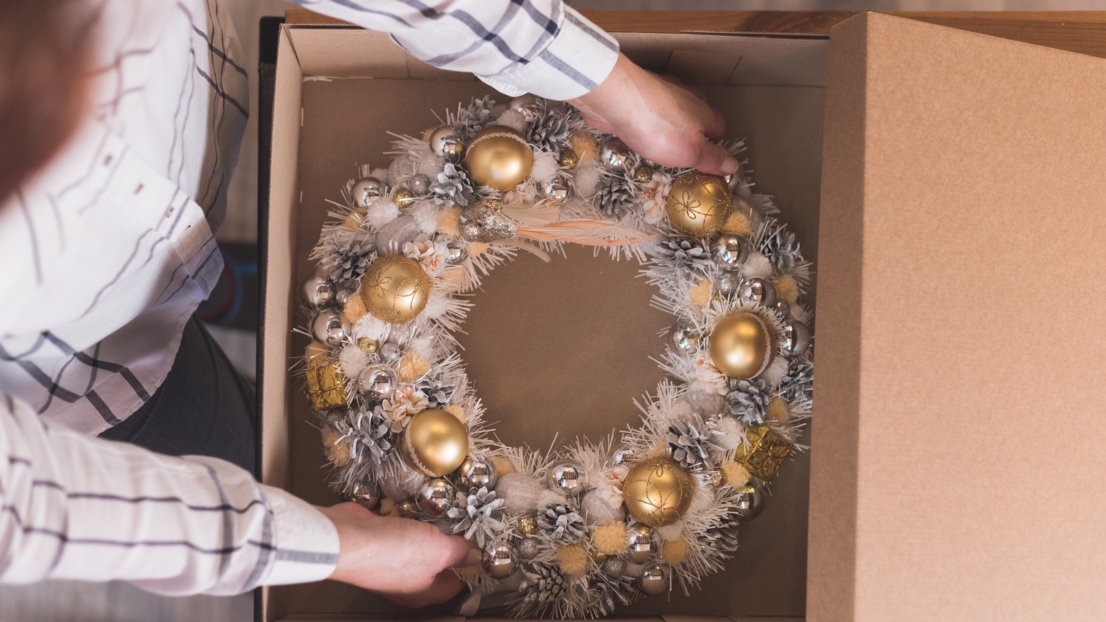 TikTok s Wreath Storage Solution Will Help You Store Your Collection On A Budget