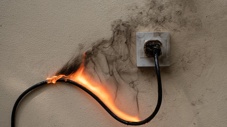 Electrical fire starting