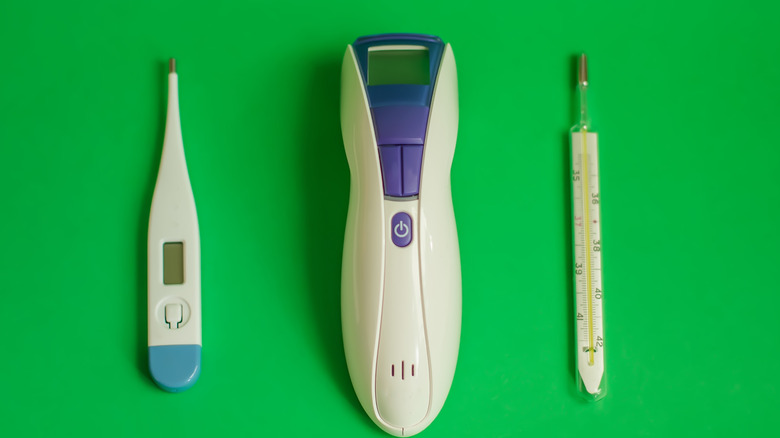 different types of thermometers 