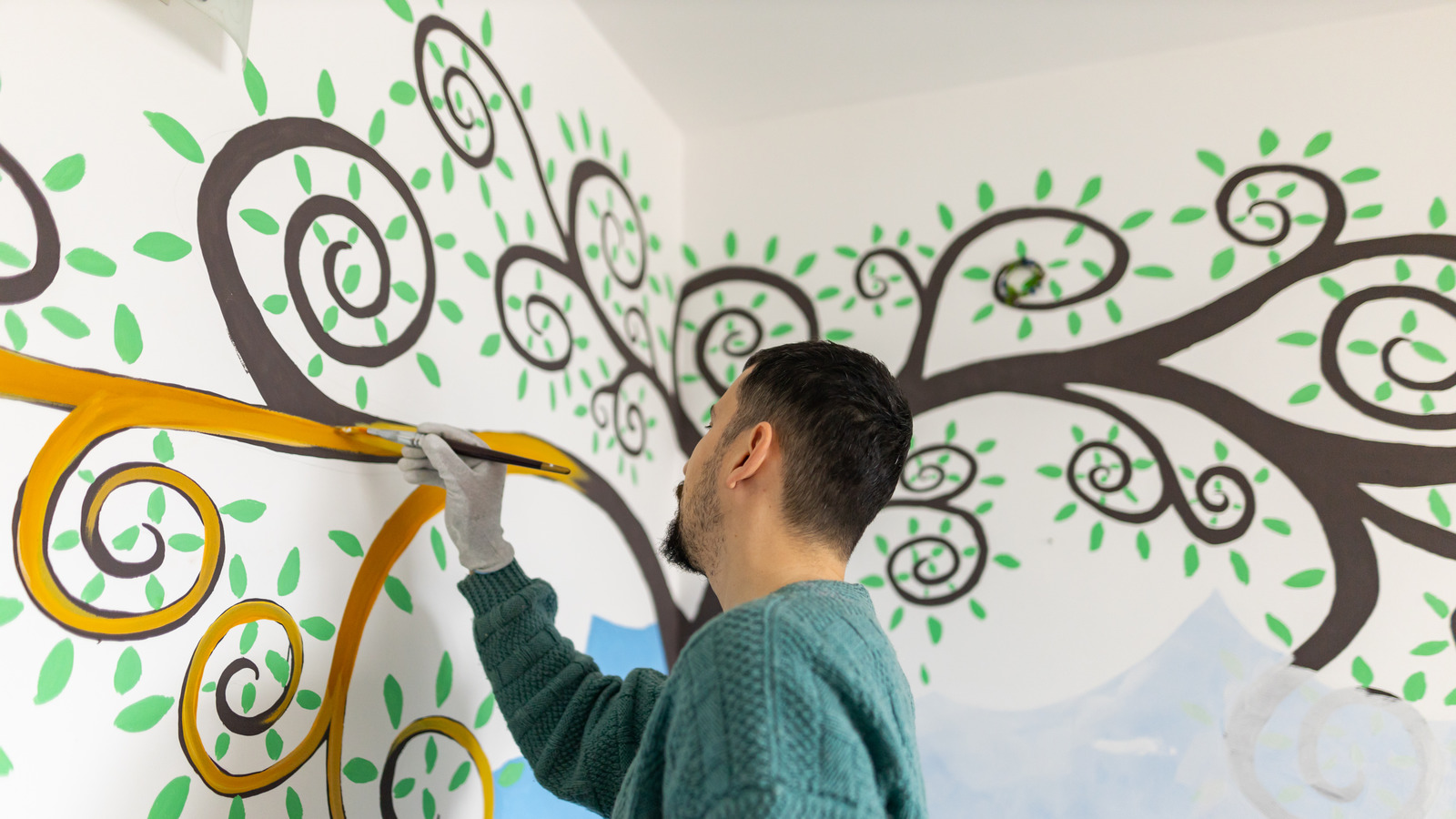 Trending gorgeous wall decor ideas | Creative wall painting, Diy wall  painting, Wall art diy paint