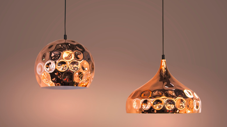 copper lighting fixtures