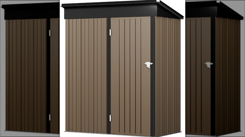 Polar Aurora Outdoor Storage Shed 