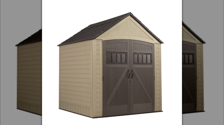 Rubbermaid Roughneck Resin Storage Shed