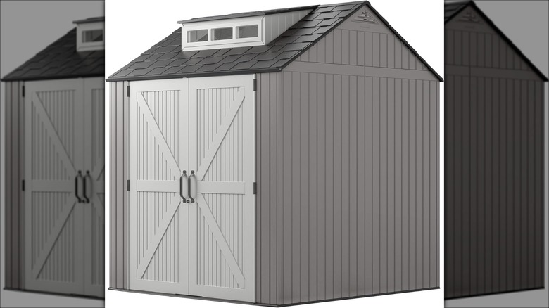 Rubbermaid Resin Outdoor Storage Shed