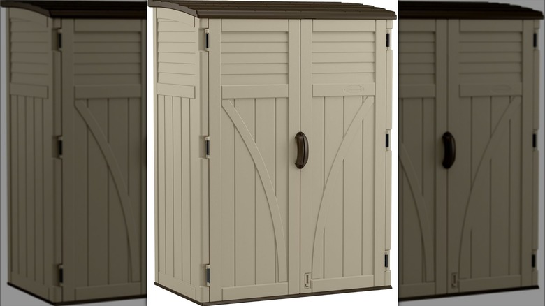 Suncast Vertical Outdoor Storage Shed