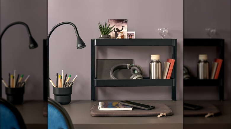 IKEA Vattenkar desktop shelf