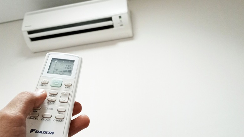 Daikin mini-split and remote