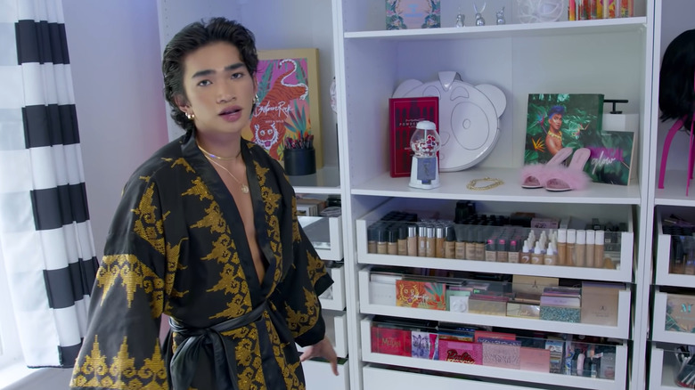 Bretman Rock's makeup collection