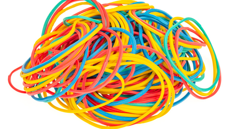 Elastic rubber bands