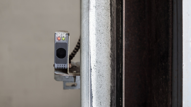 A garage door sensor