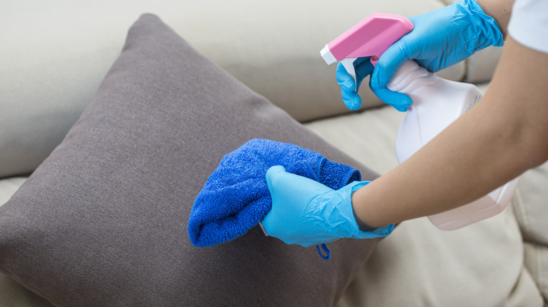 How to remove smell from pillow best sale