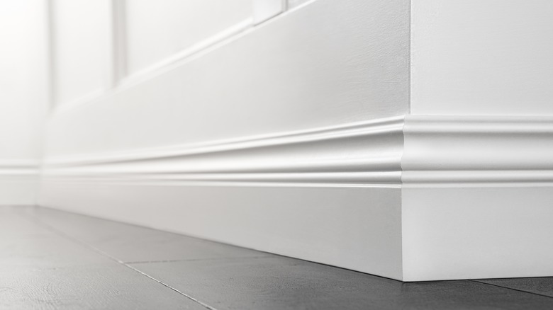 clean baseboards