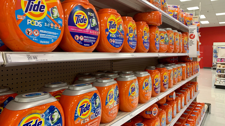 tide pods aisle