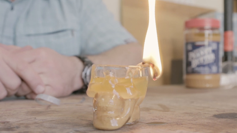 peanut butter candle