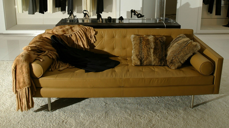 Sofa in Michael Kors store 2004