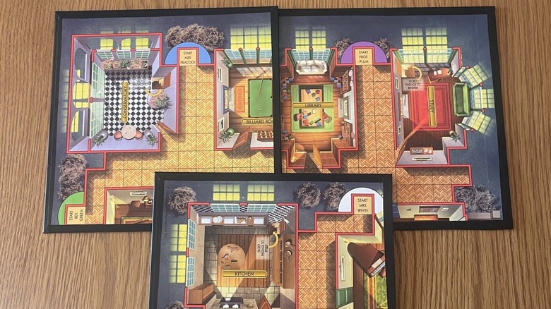 Clue board game placemats