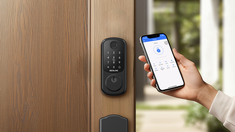 DESLOC smart lock phone app