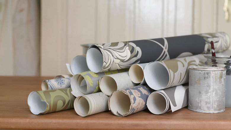 wallpaper rolls