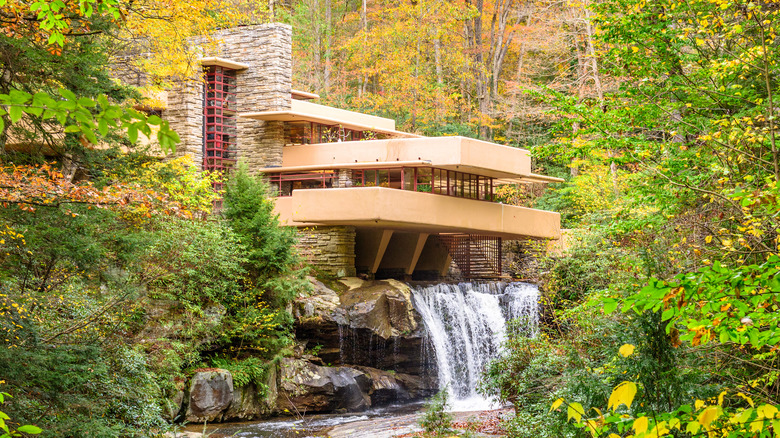 Exterior of Fallingwater