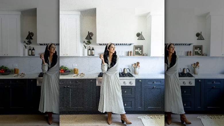 Veronica Valencia in a kitchen