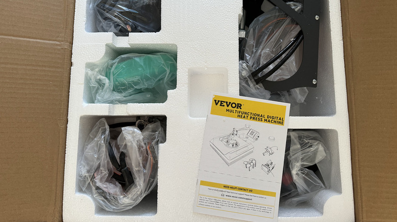 VEVOR attachments and instruction manual