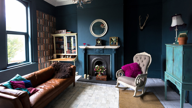 victorian glam decor living room